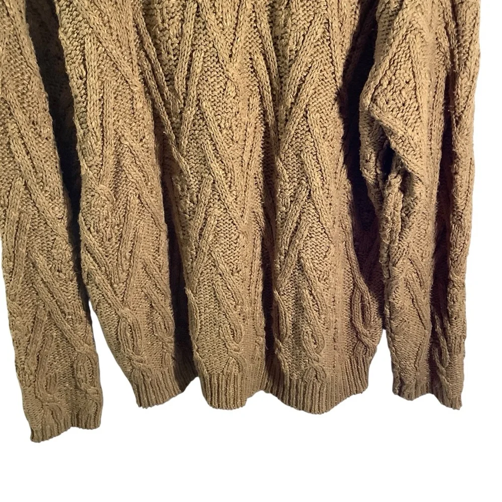 Free People Cable Chunky Knit Sweater